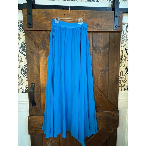 Ebossy Dresses & Skirts - Ebossy womens small blue flowy maxi skirt